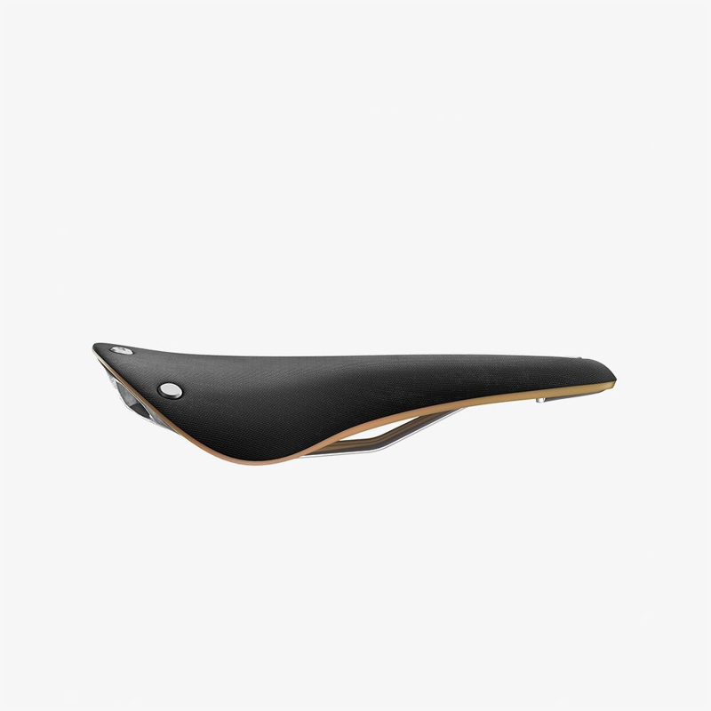 Brooks C17 Cambium Organic Saddle in Black/Natural-4